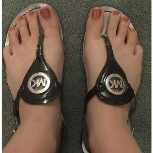 Michael Kors black sandals